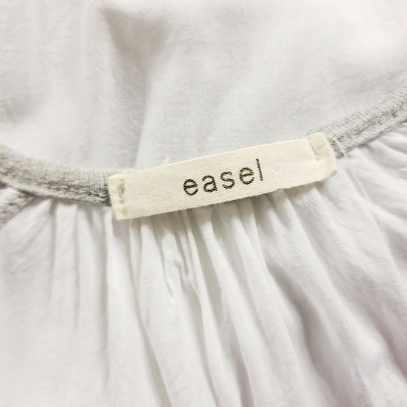 🧿 Flowy Tunic Dress w/Sheer Panel - Picture 5 of 6